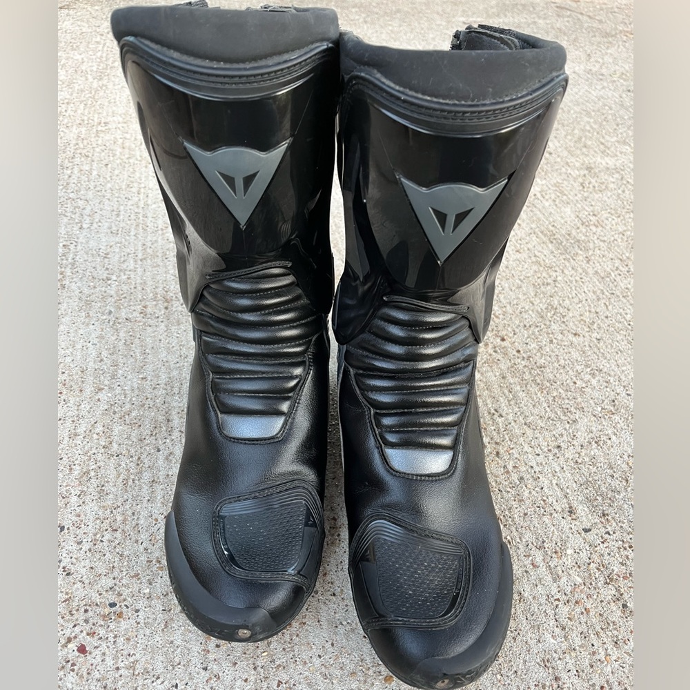 DAiNESE Mens Motorcycle Leather Nexus Boots EU 44 Size 11 US
